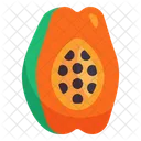 Half Papaya  Icon