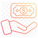 Half Payment Payment Withdraw Icon