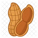 Half Peanut  Icon