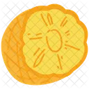 Half pineapple  Icon