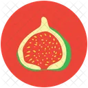 Half Pomegranate Icon