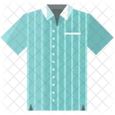 Half Sleeve Shirt Button Up Icon