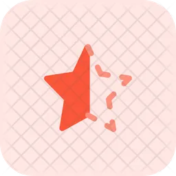 Half Star  Icon