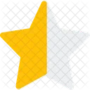 Half Star  Icon