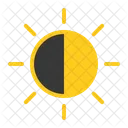 Half sun  Icon