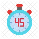 Half Time Time Timer Icon