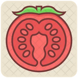 Half Tomato  Icon