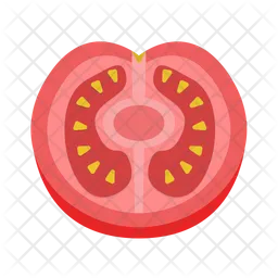 Half tomato  Icon