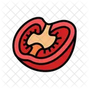 Half Tomato  Icon