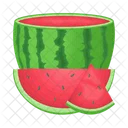 Half watermelon  Icon