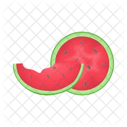 Half watermelon  Icon