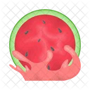 Half watermelon  Icon
