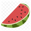 Half Watermelon Watermelon Fruit 아이콘