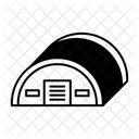 Hangar Flugzeug Transport Symbol