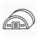 Hangar Flugzeug Transport Symbol