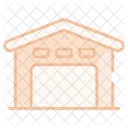 Hangar Flugzeug Transport Symbol