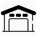 Hangar Flugzeug Transport Symbol