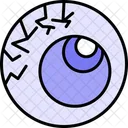 Halloween Eyeball Cry Icon