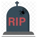 Halloween Gravestone Tombstone Icon