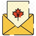 Halloween Letter Greetings Icon