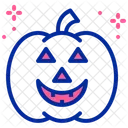 Pumpkin Horror Lantern Icon