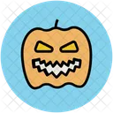 Halloween Face Pumpkin Icon