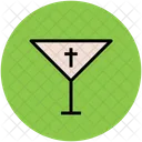Halloween Cocktail Cross Icon