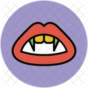 Halloween Teeth Demon Icon