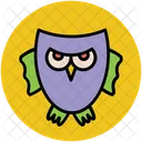 Halloween Owl Bird Icon