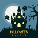 Halloween Castle Holiday Icon