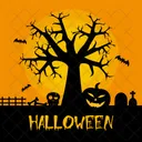 Halloween Tree Holiday Icon
