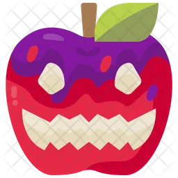 Halloween-Apfel  Symbol