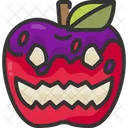 Halloween Apple  Icon