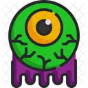 Halloween Augapfel  Symbol