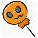 Partyballon Halloweenballon Halloweendekoration Symbol