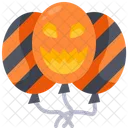 Ballon Halloween Grusel Symbol