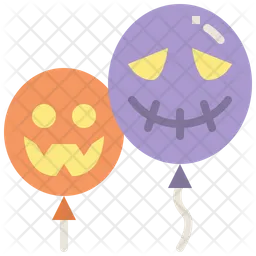 Halloween Balloon  Icon