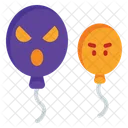 Halloween Balloons Icon