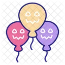 Halloween Balloons Icon