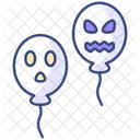 Halloween balloons  Icon