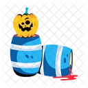 Halloween Barrels  Icon