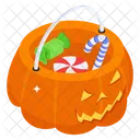 Halloween Basket  Icon