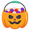 Halloween Basket Halloween Treats Halloween Sweets Icon