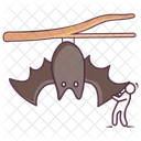 Halloween Bat Creepy Bat Scary Bat Icon