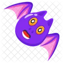 Halloween Bat Monster Spooky Icon