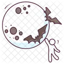 Halloween Bats Creepy Bats Scary Bats Icon