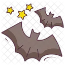 Halloween Bats Creepy Bats Scary Bats Icon