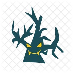 Halloween-Baum  Symbol