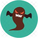 Halloween Black Ghost Icon