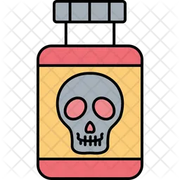 Halloween Bottle  Icon